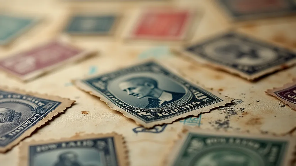 Collection of obsolete stamps