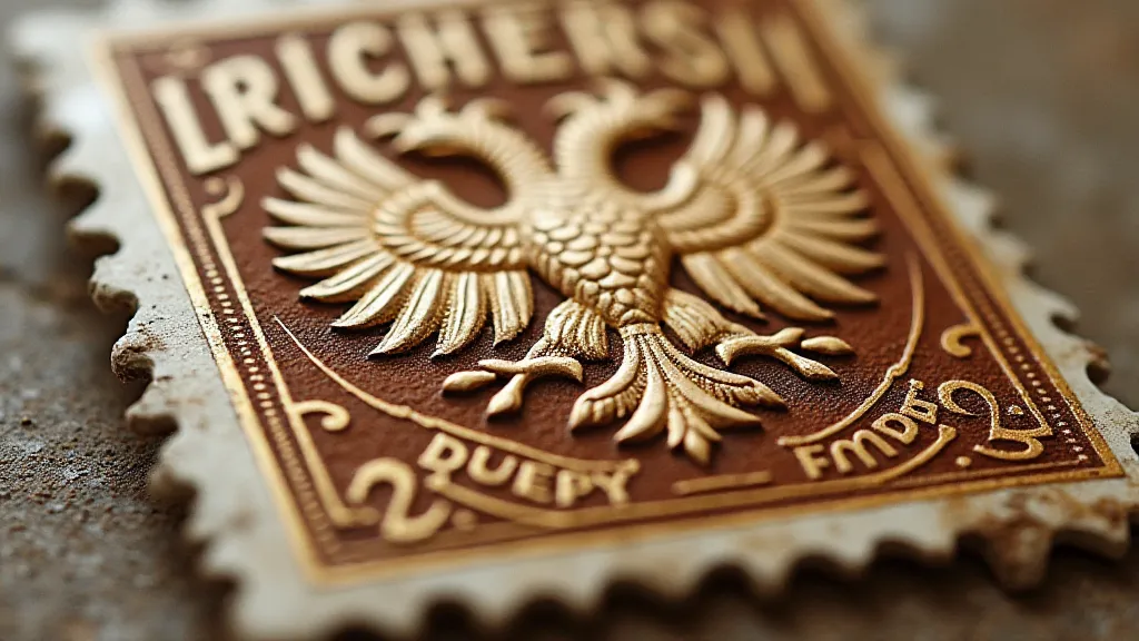 Prussian Eagle Stamp