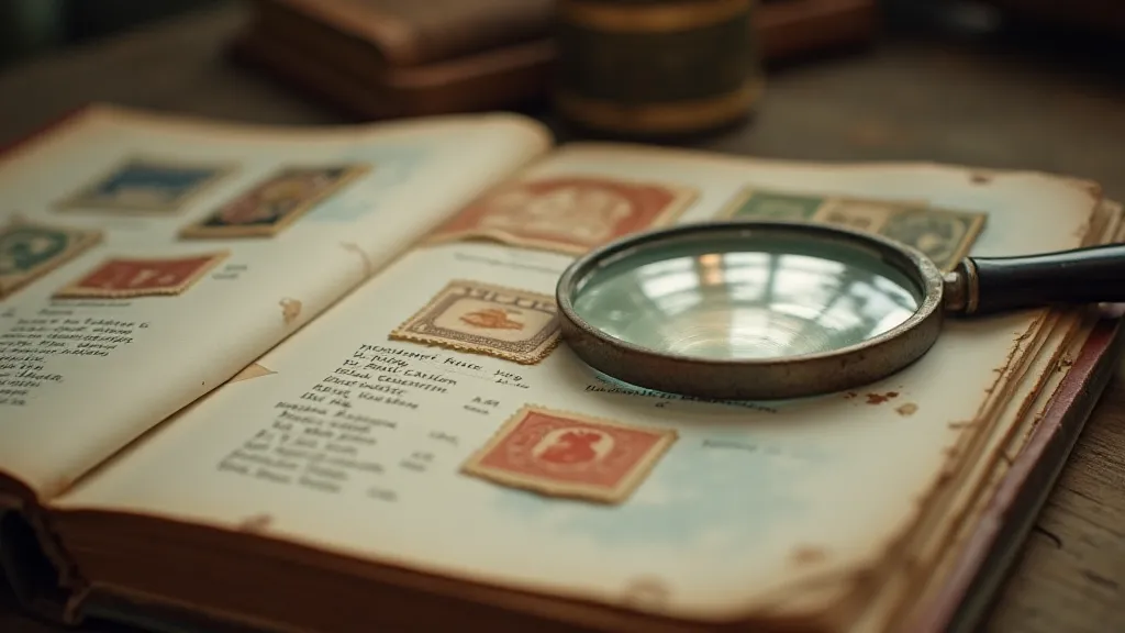 Vintage Stamp Album