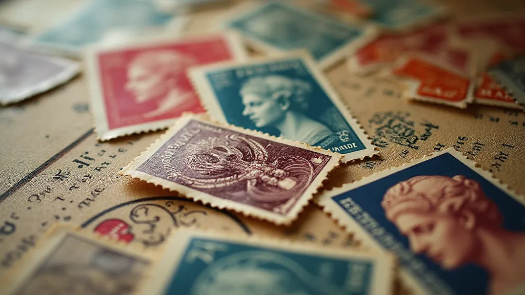 Vintage Stamp Collection